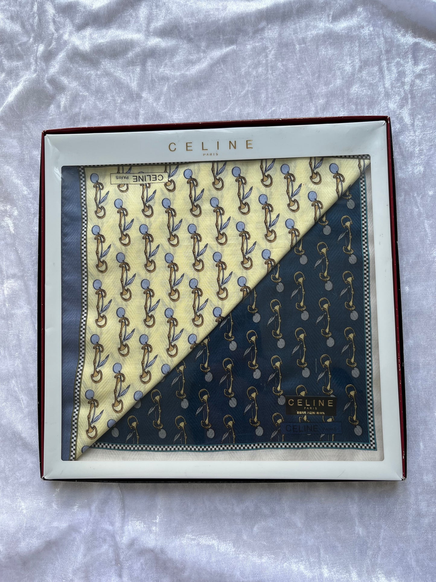 Vintage Celine Handkerchief