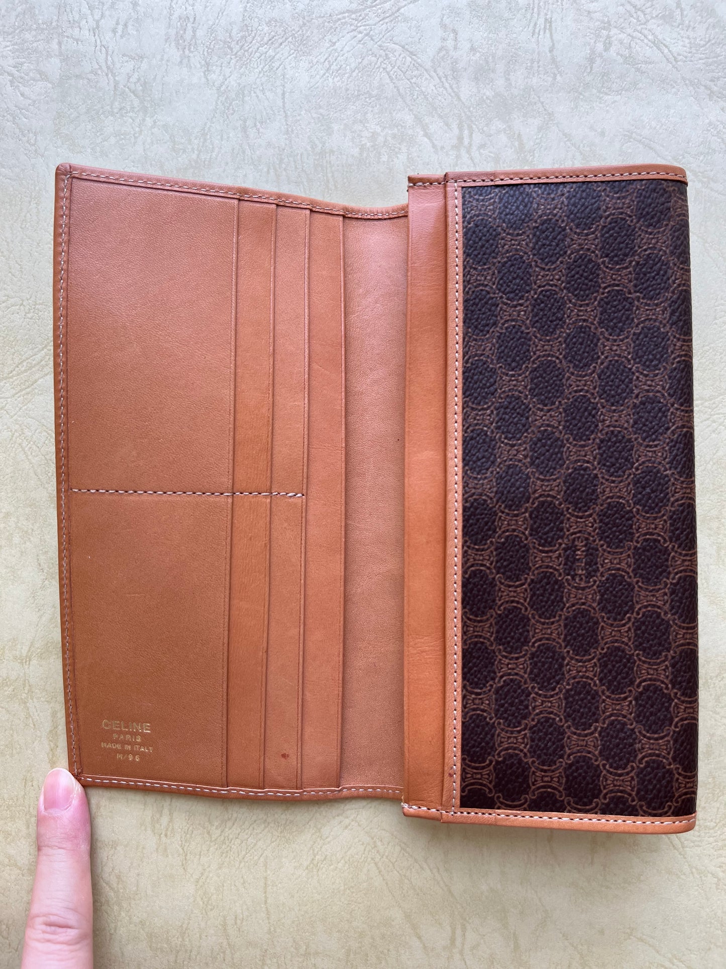 Vintage Celine Long Wallet