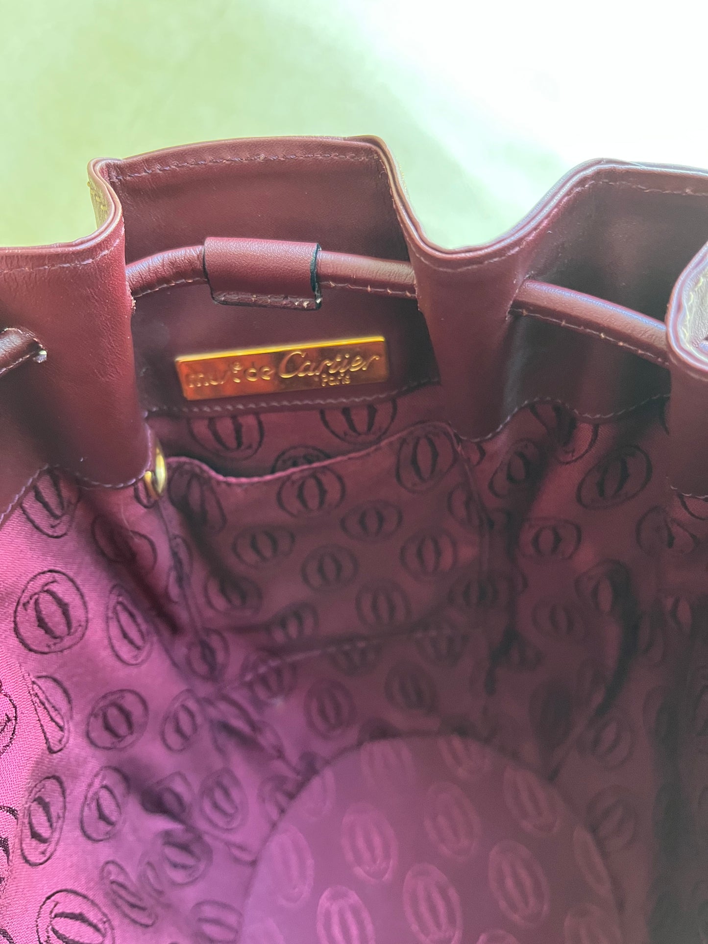 Vintage Cartier Bucket Bag
