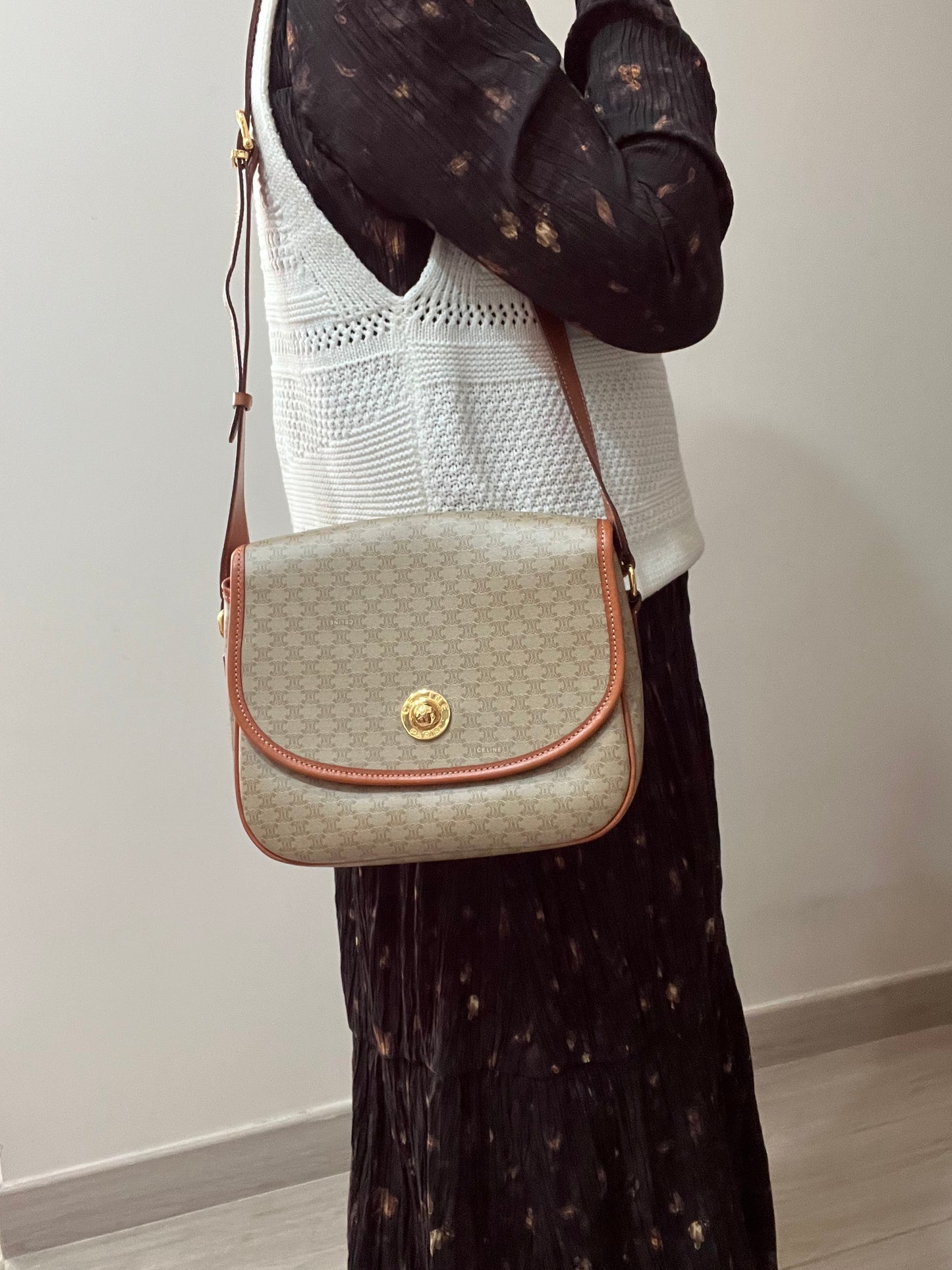 Vintage Celine Crossbody Bag