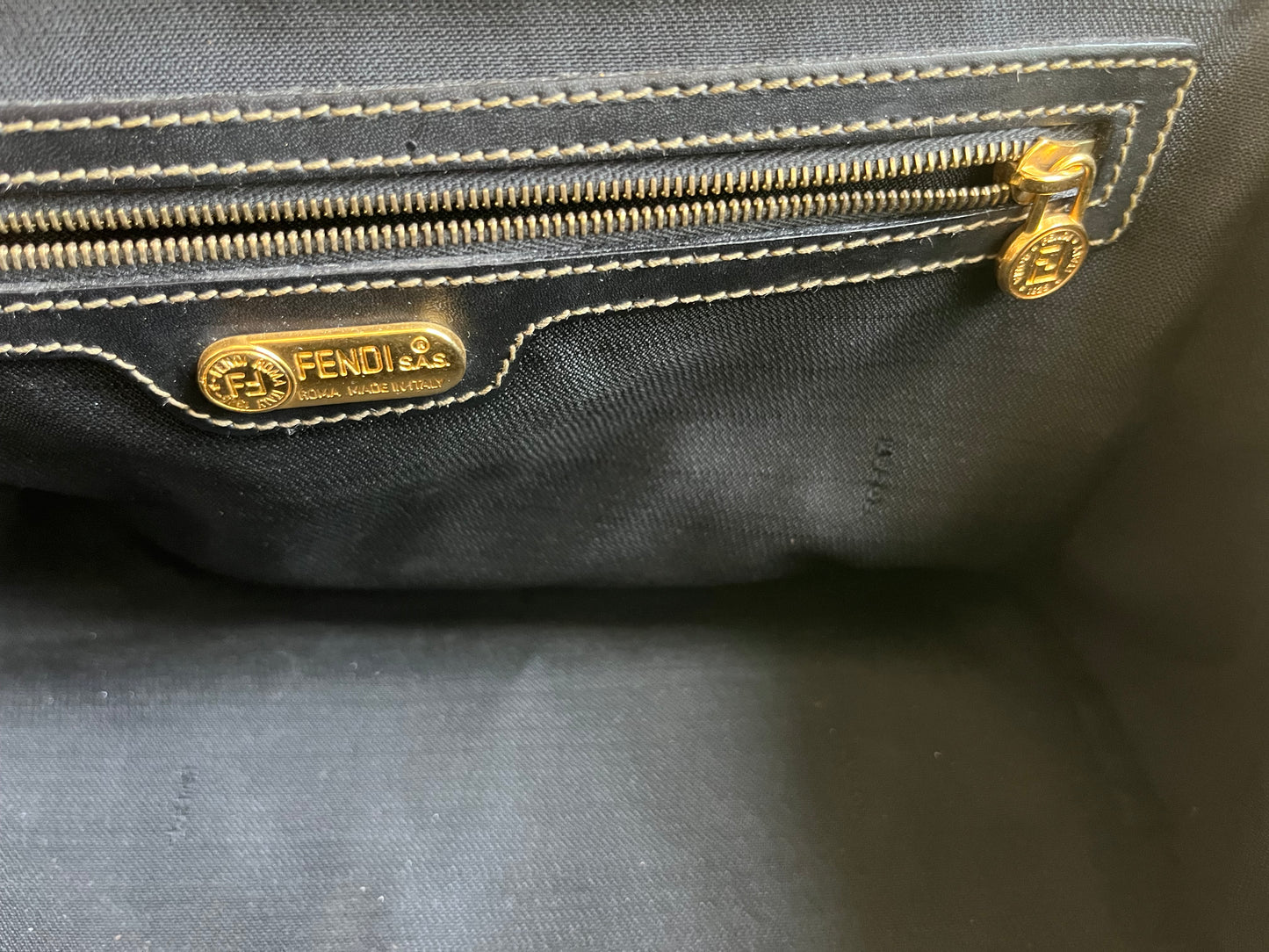 Vintage Fendi Boston bag