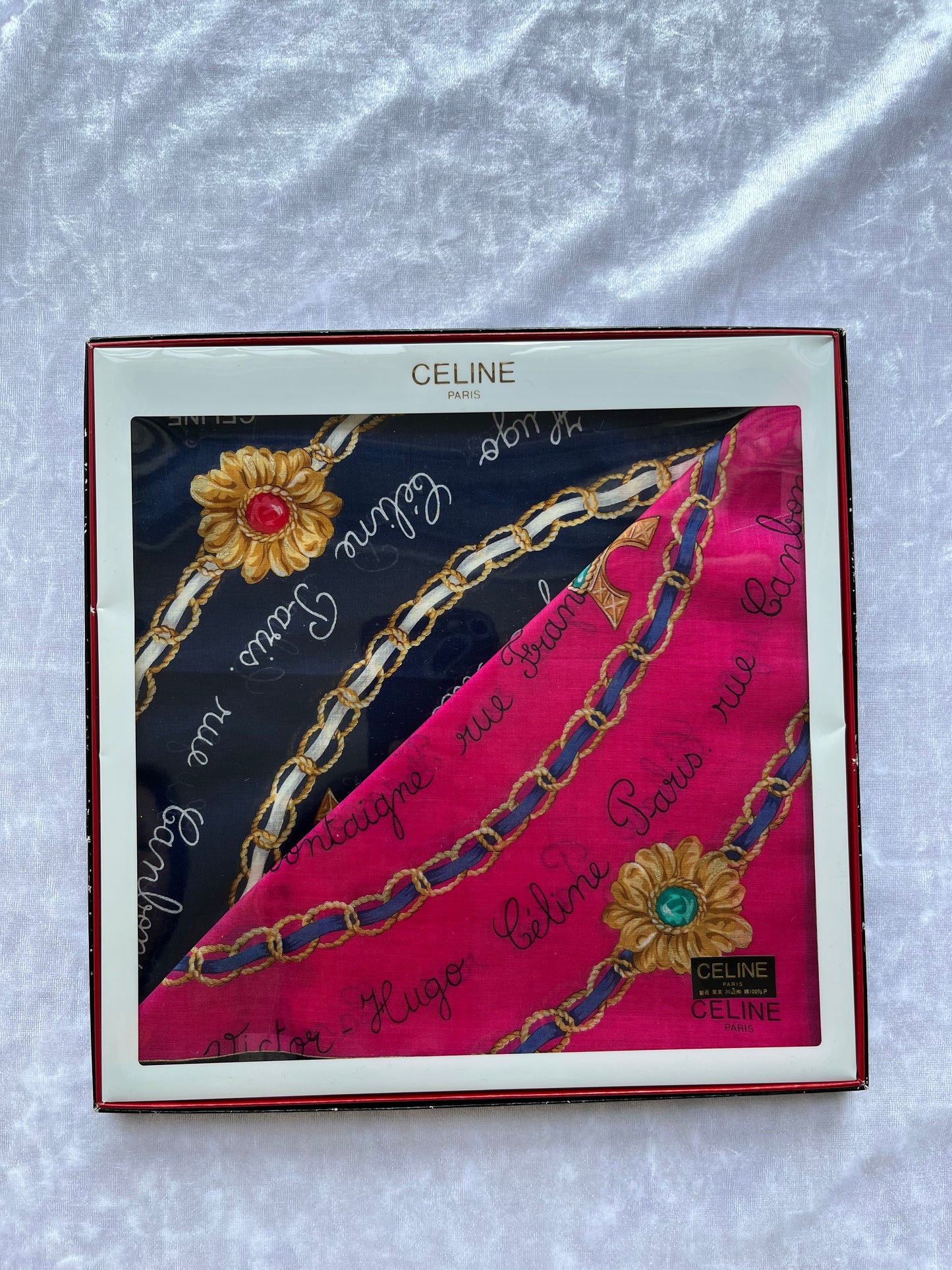 Vintage Celine Handerchief