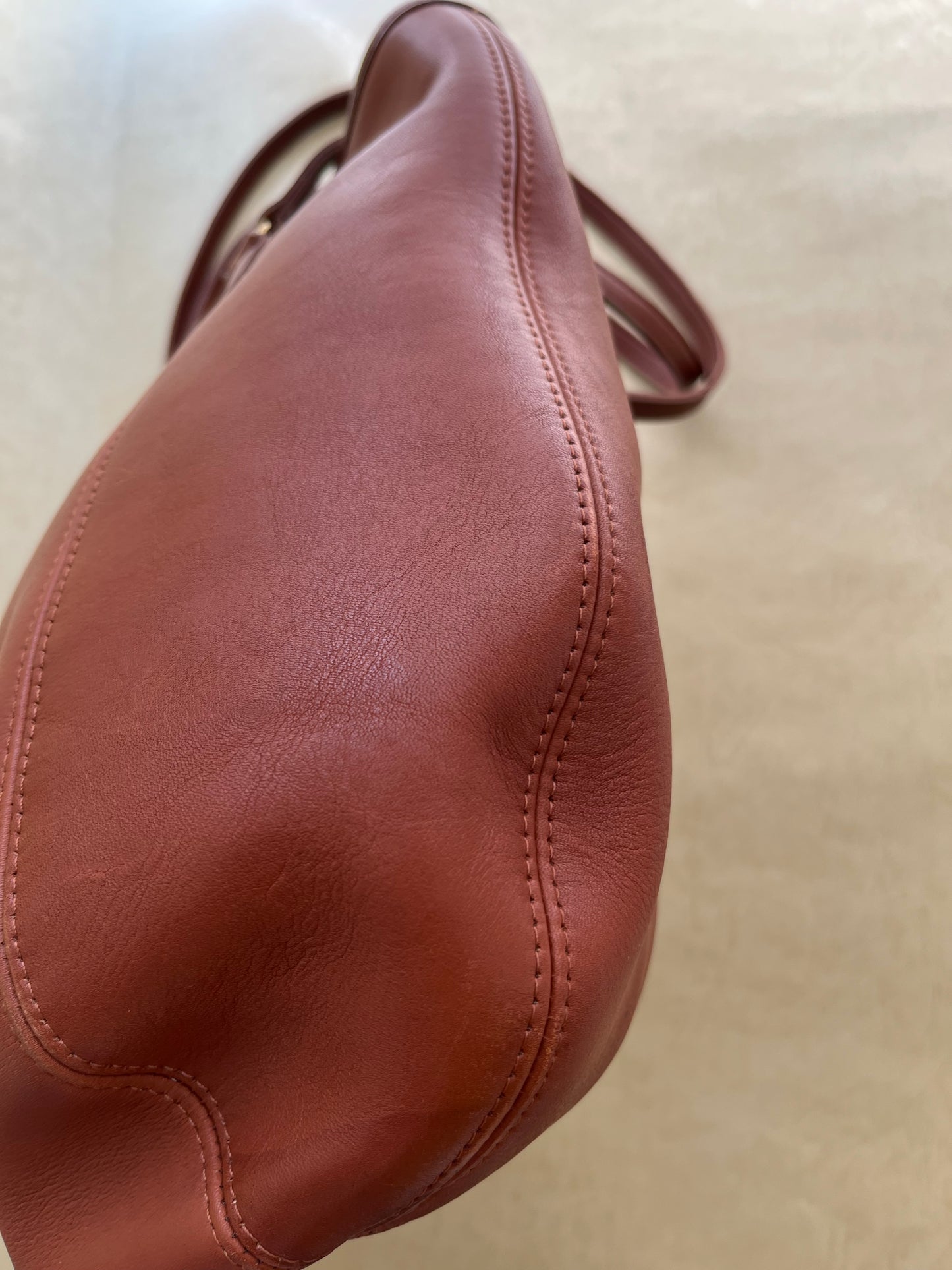 Vintage Coach Framed Pouch Bag