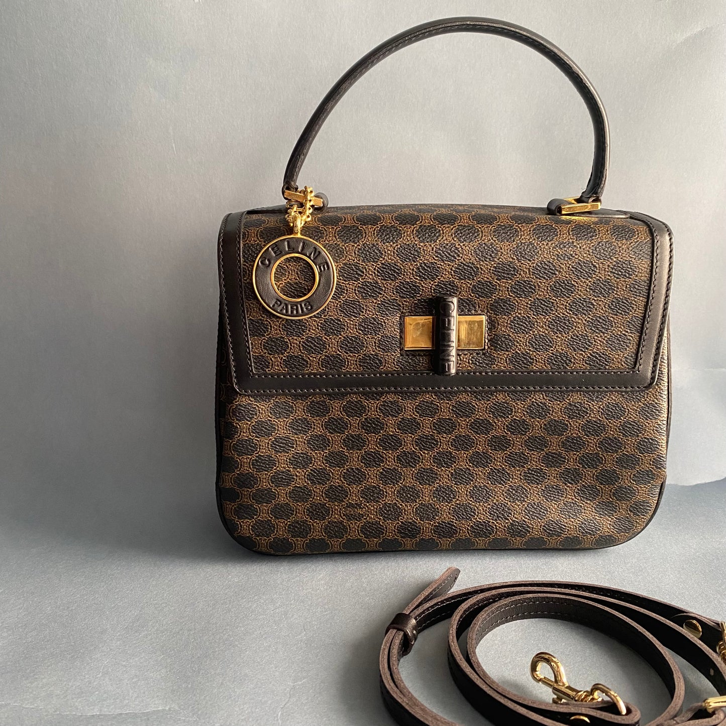 Vintage Celine Black Handbag