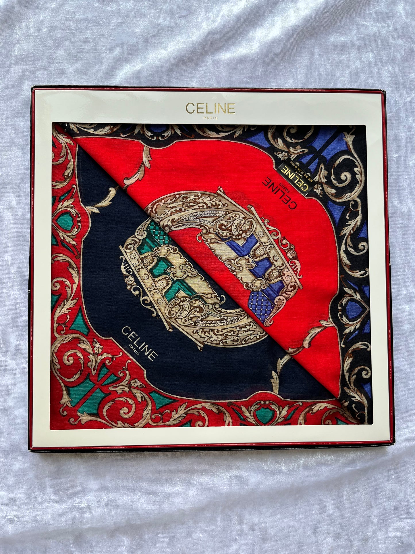 Vintage Celine Handerchief