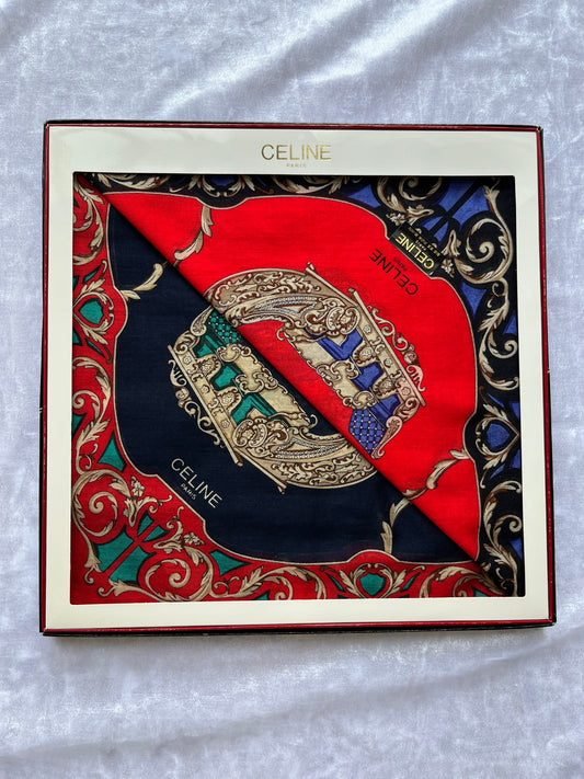 Vintage Celine Handerchief