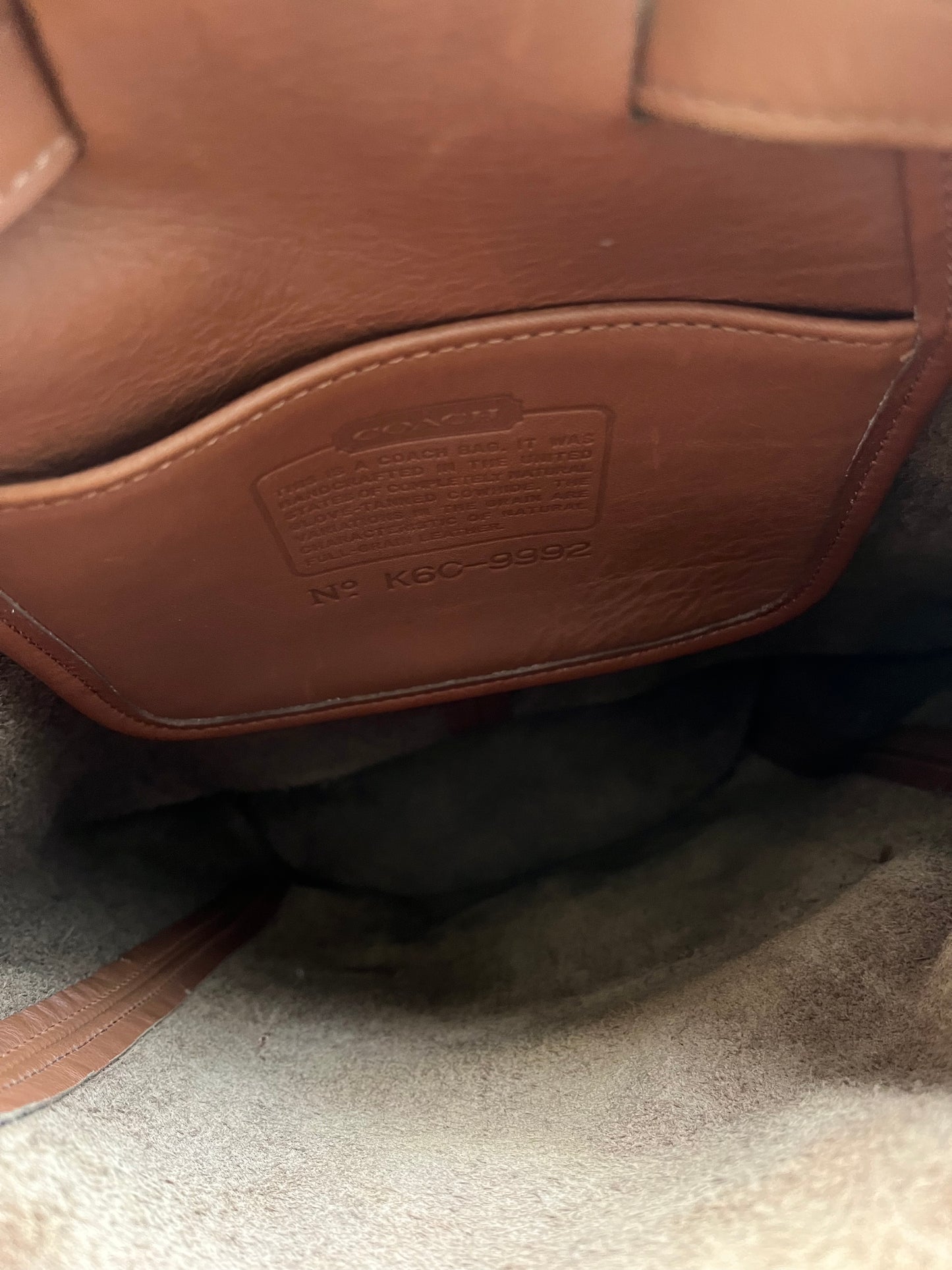 Vintage Coach Backpack