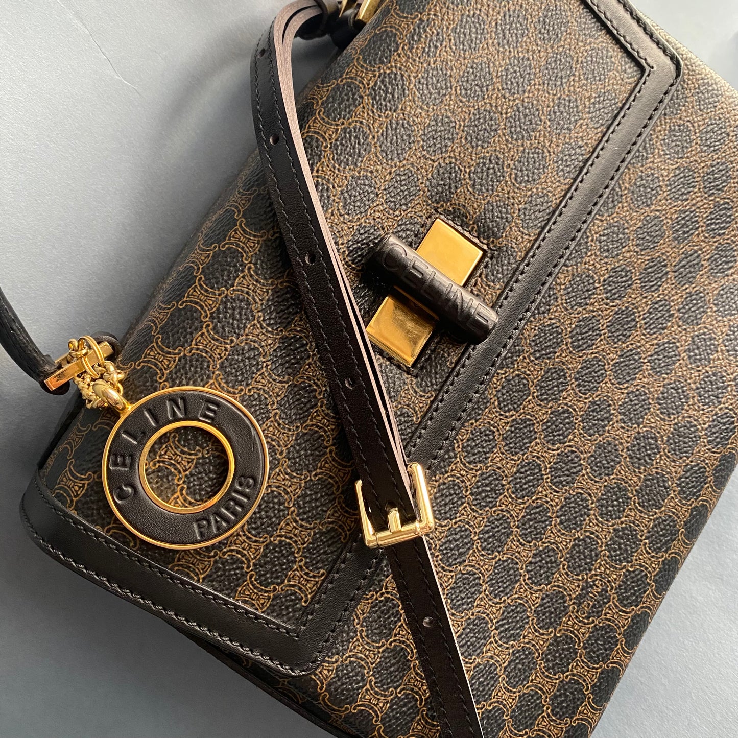 Vintage Celine Black Handbag