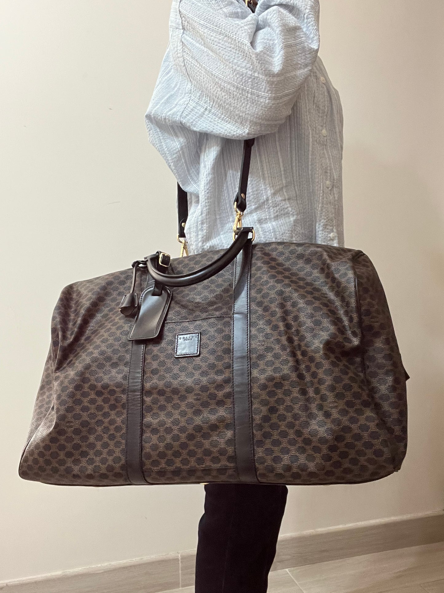 Vintage Celine Luggage Bag