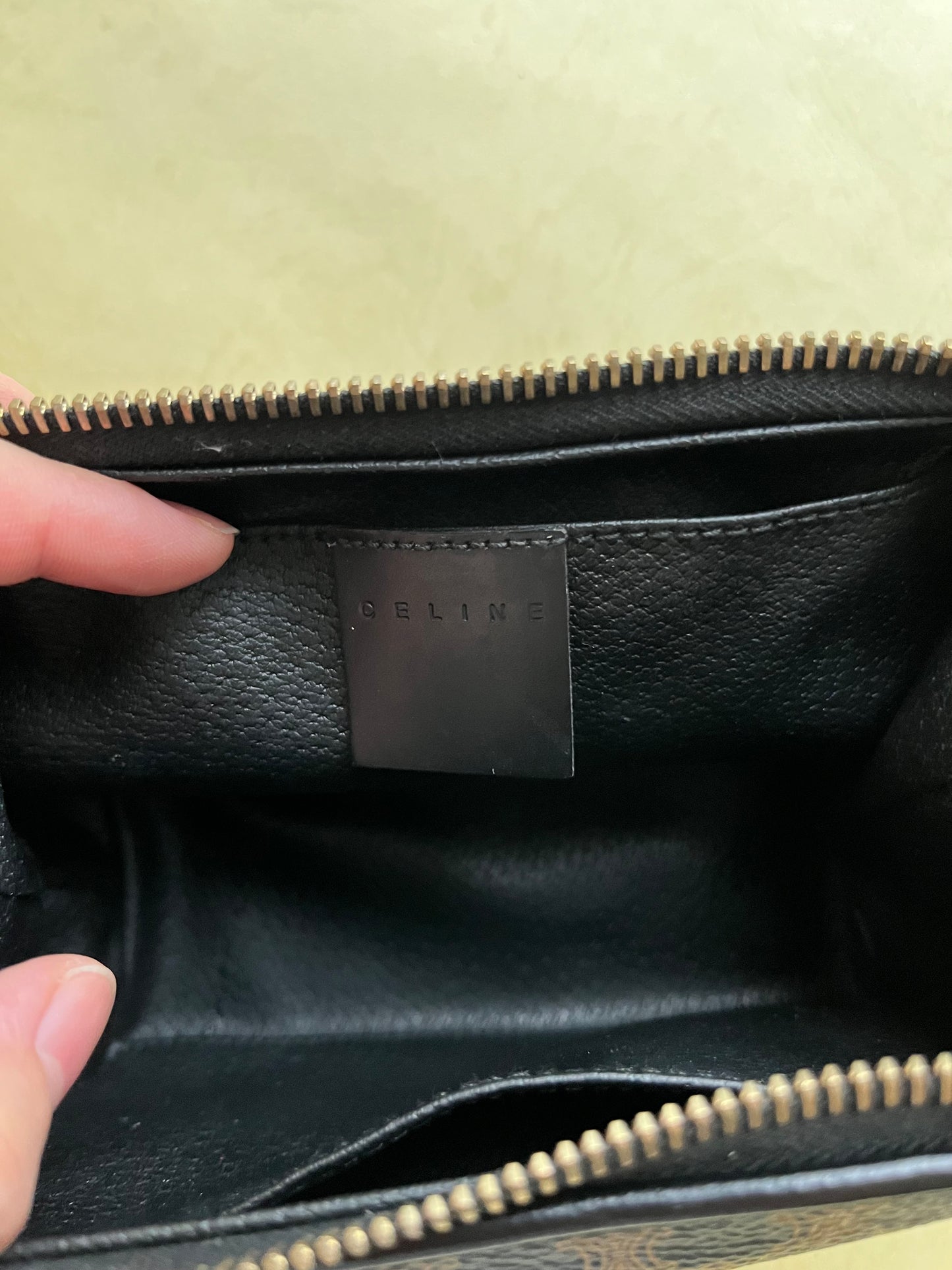 Vintage Celine Pouch (size: mini)