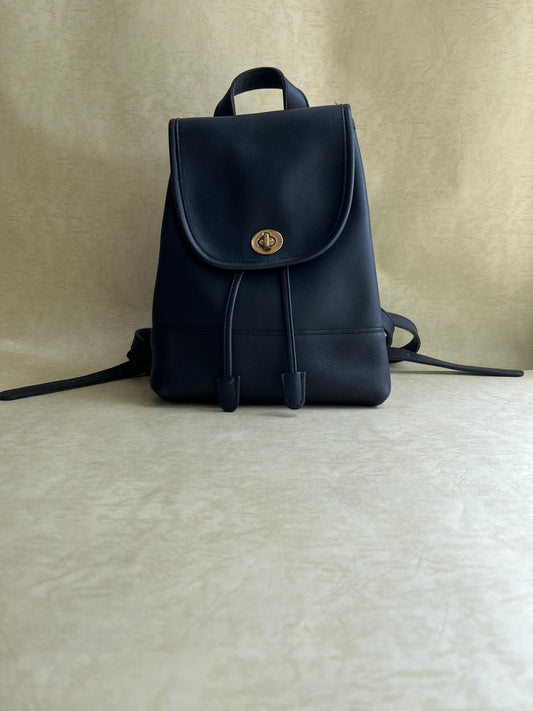 Vintage Coach Black Daypack