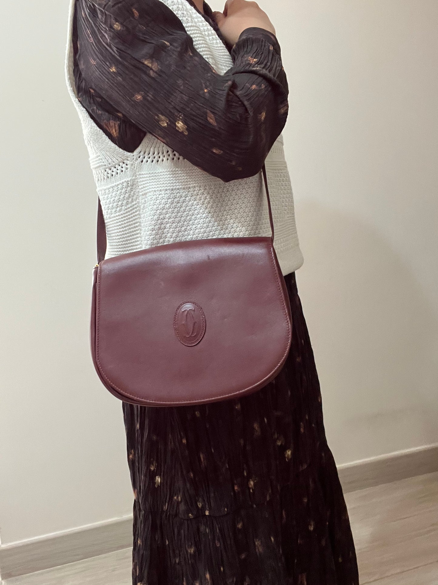 Vintage Cartier Crossbody Bag