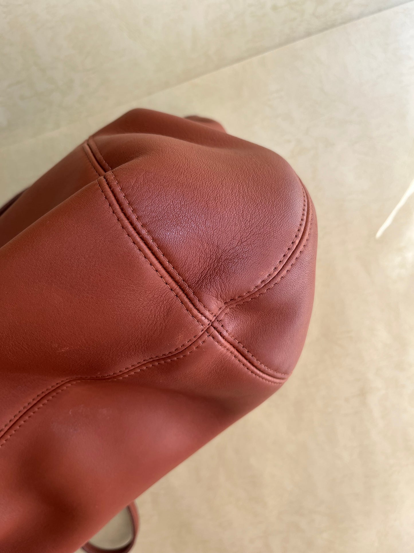 Vintage Coach Framed Pouch Bag