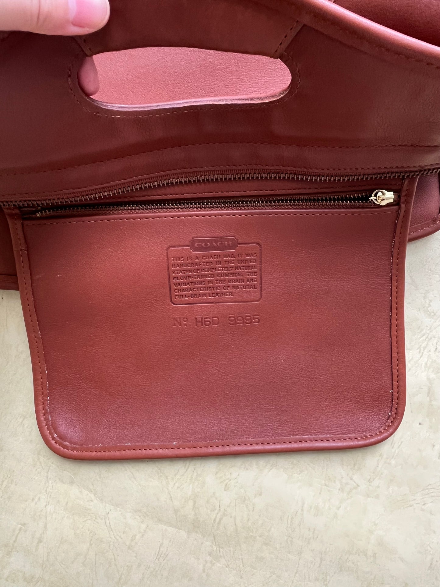 Vintage Coach 2-way Bag