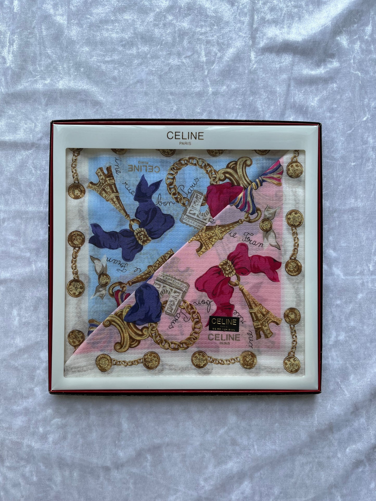 Vintage Celine Handerchief
