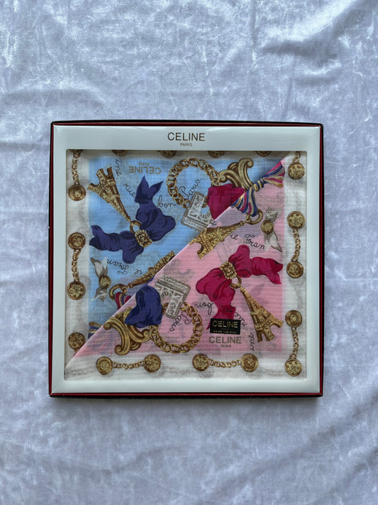 Vintage Celine Handerchief