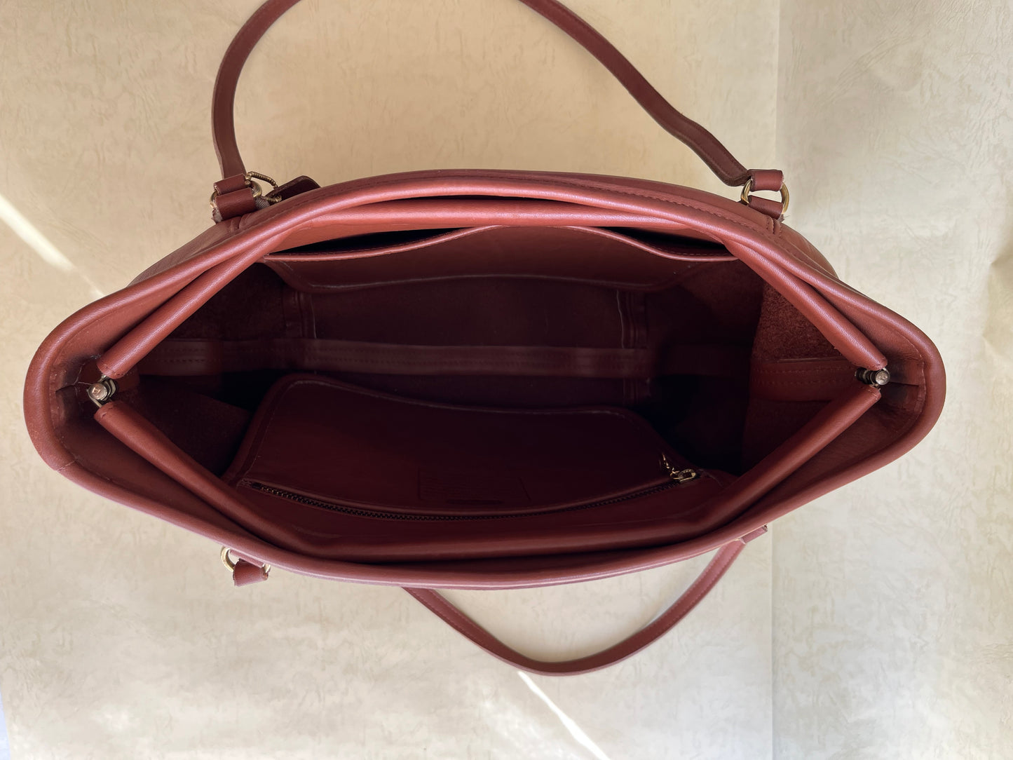 Vintage Coach Framed Pouch Bag