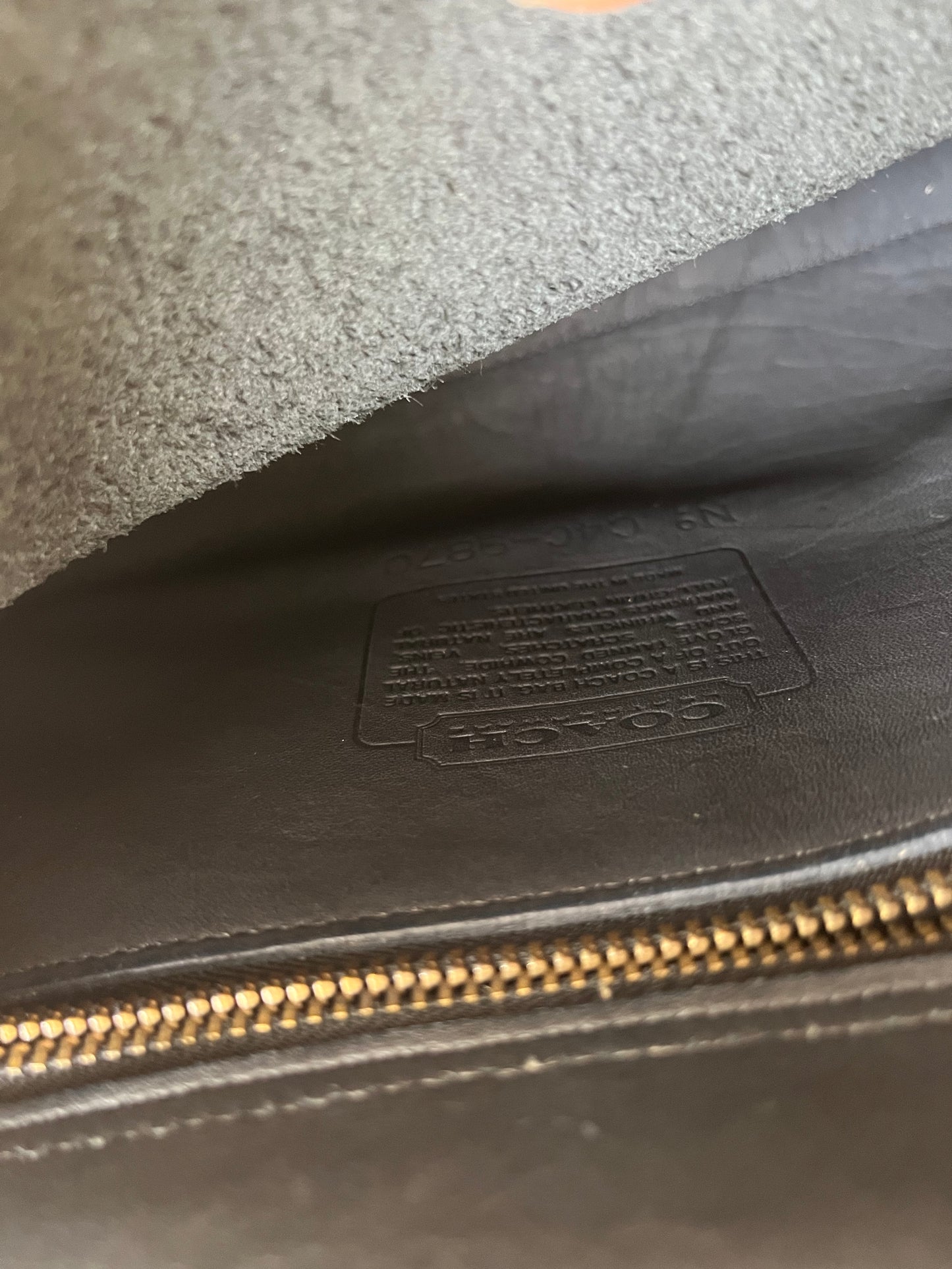 Vintage Coach Court 2-way Bag