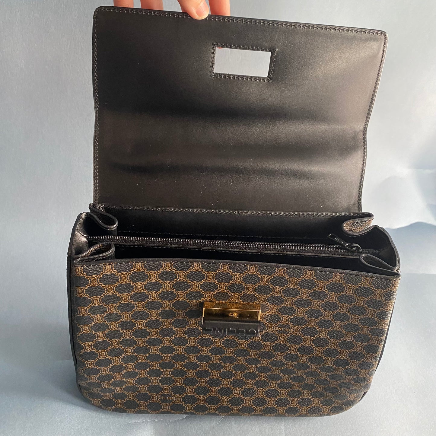 Vintage Celine Black Handbag