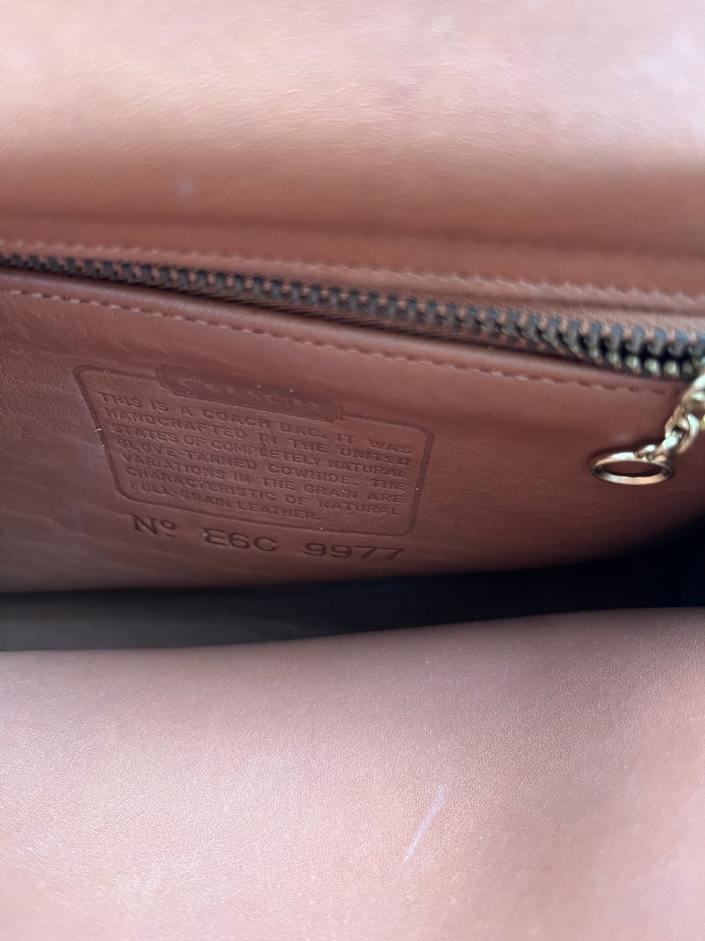 Vintage Coach Manor Bag
