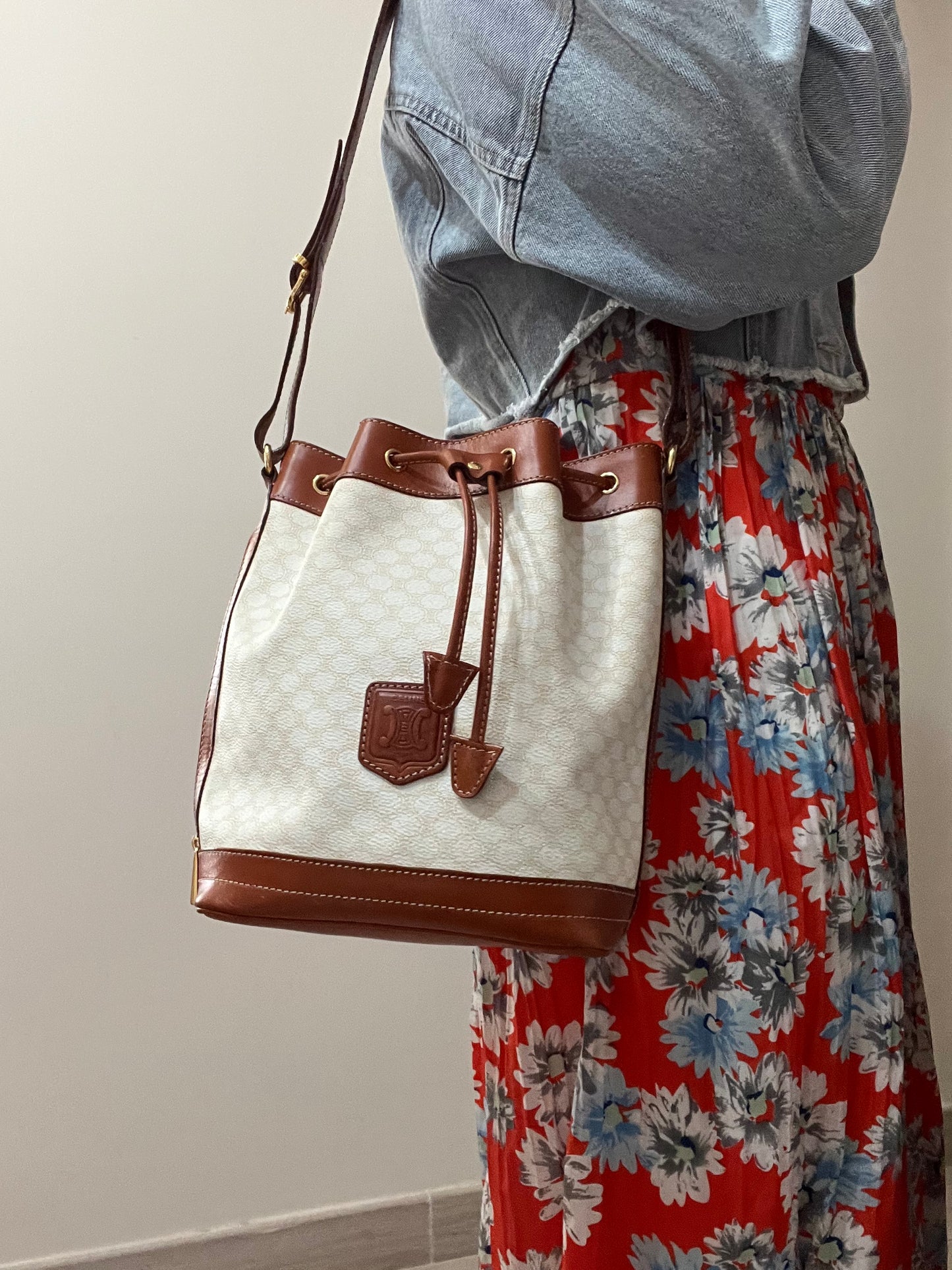 Vintage Celine Bucket Bag