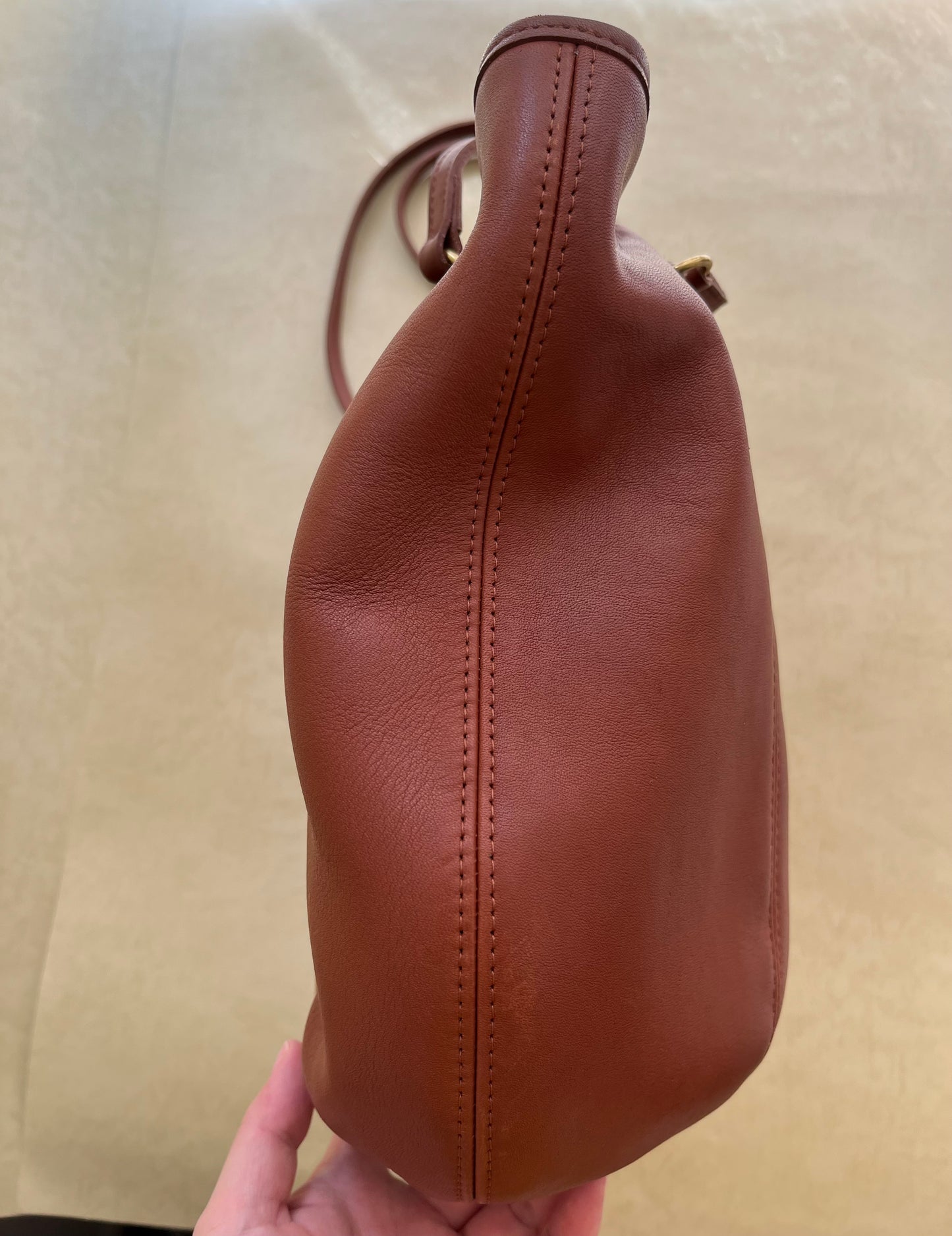 Vintage Coach Framed Pouch Bag