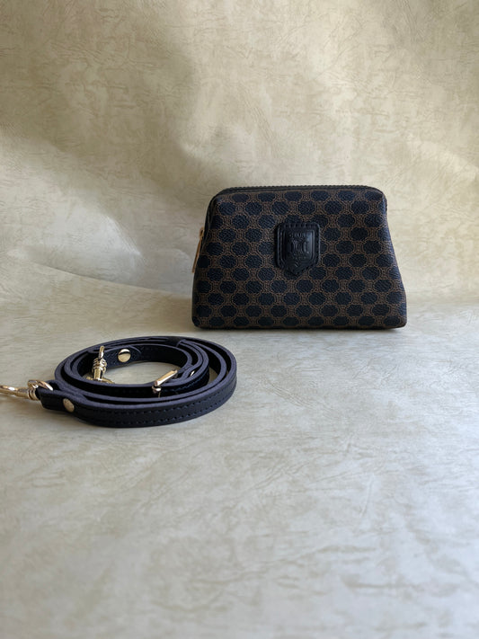 Vintage Celine Pouch Bag (Black, size:s)