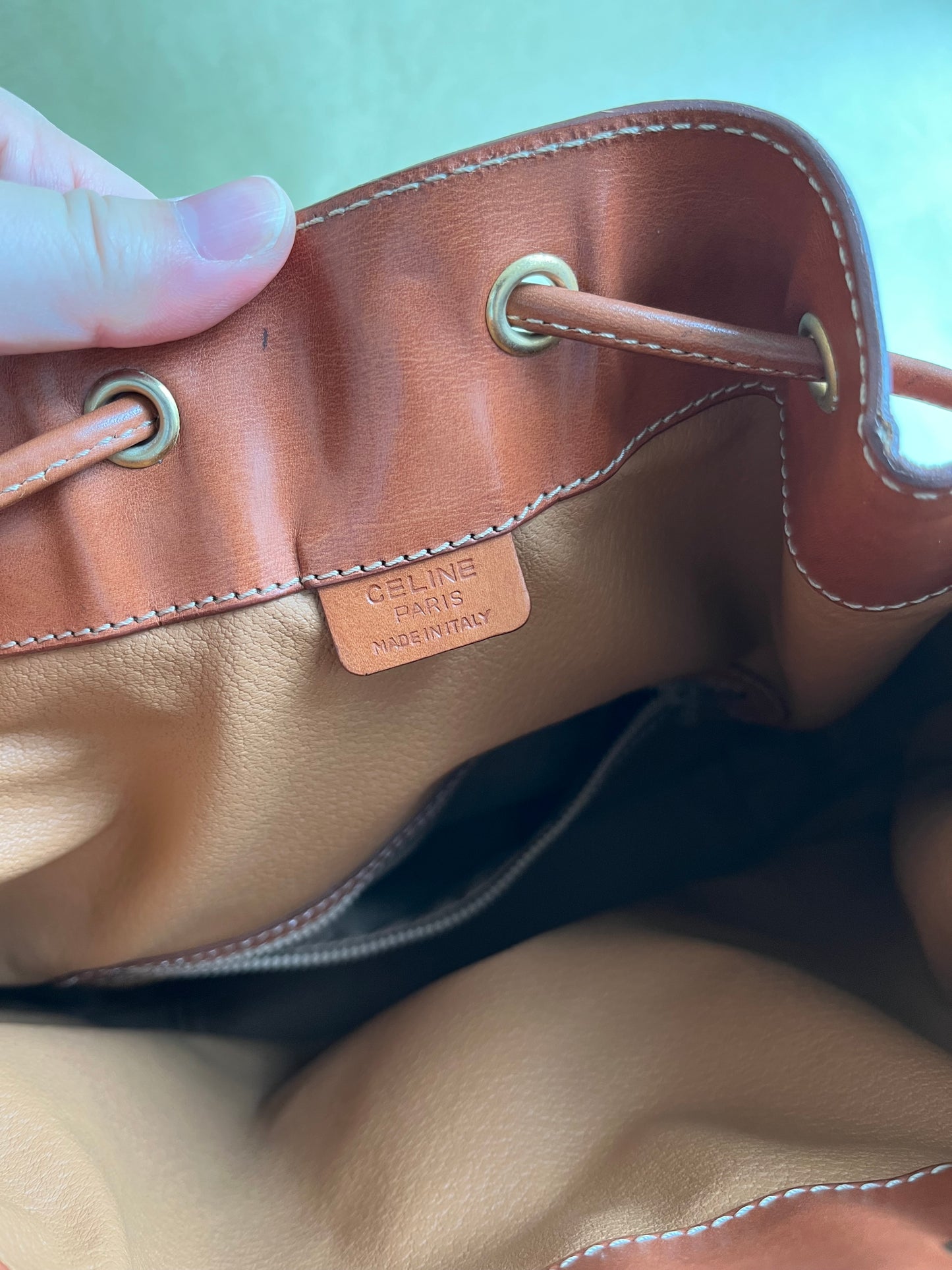 Vintage Celine Bucket Bag