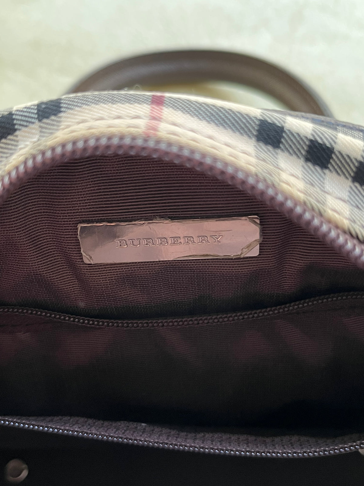 Vintage Burberry Handbag