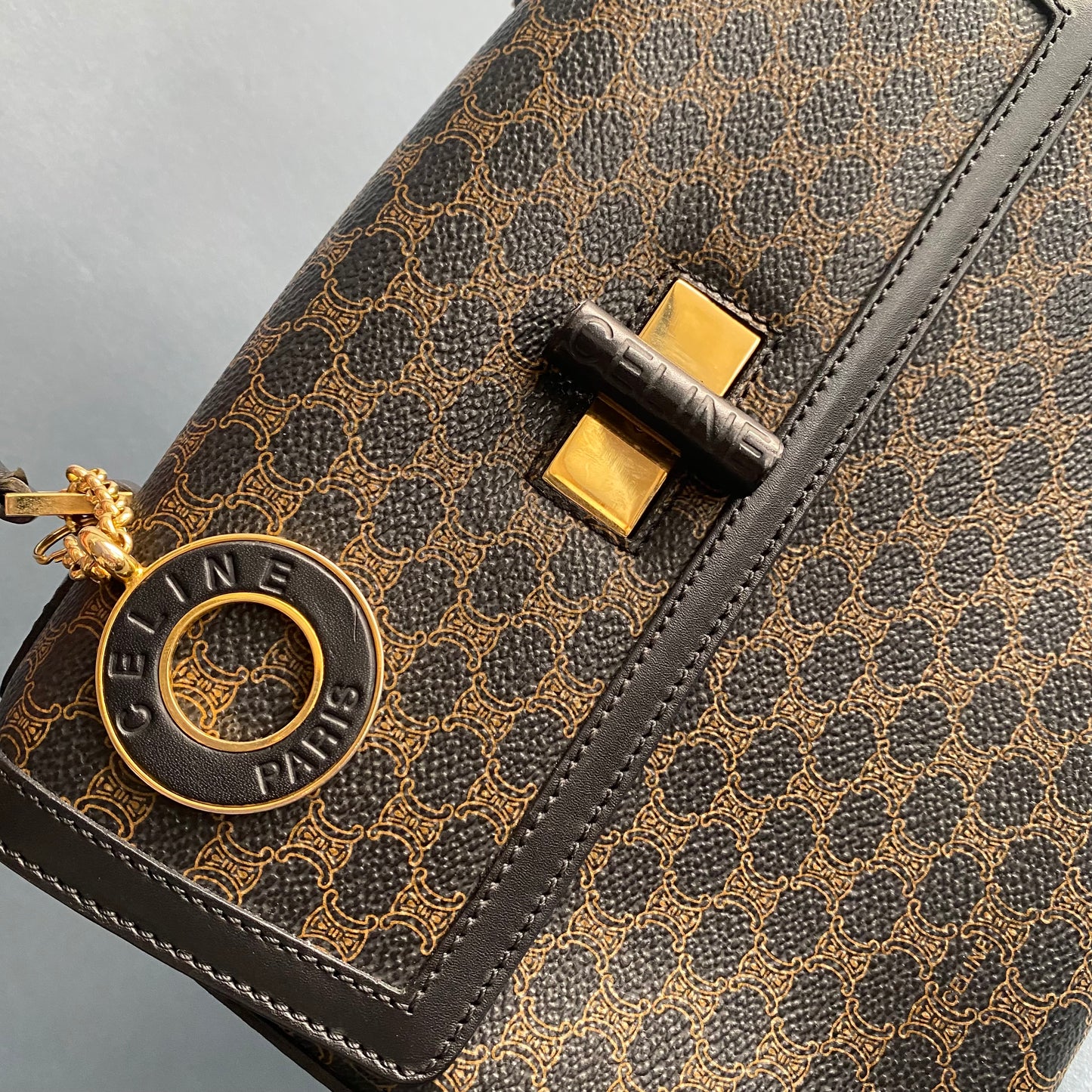 Vintage Celine Black Handbag