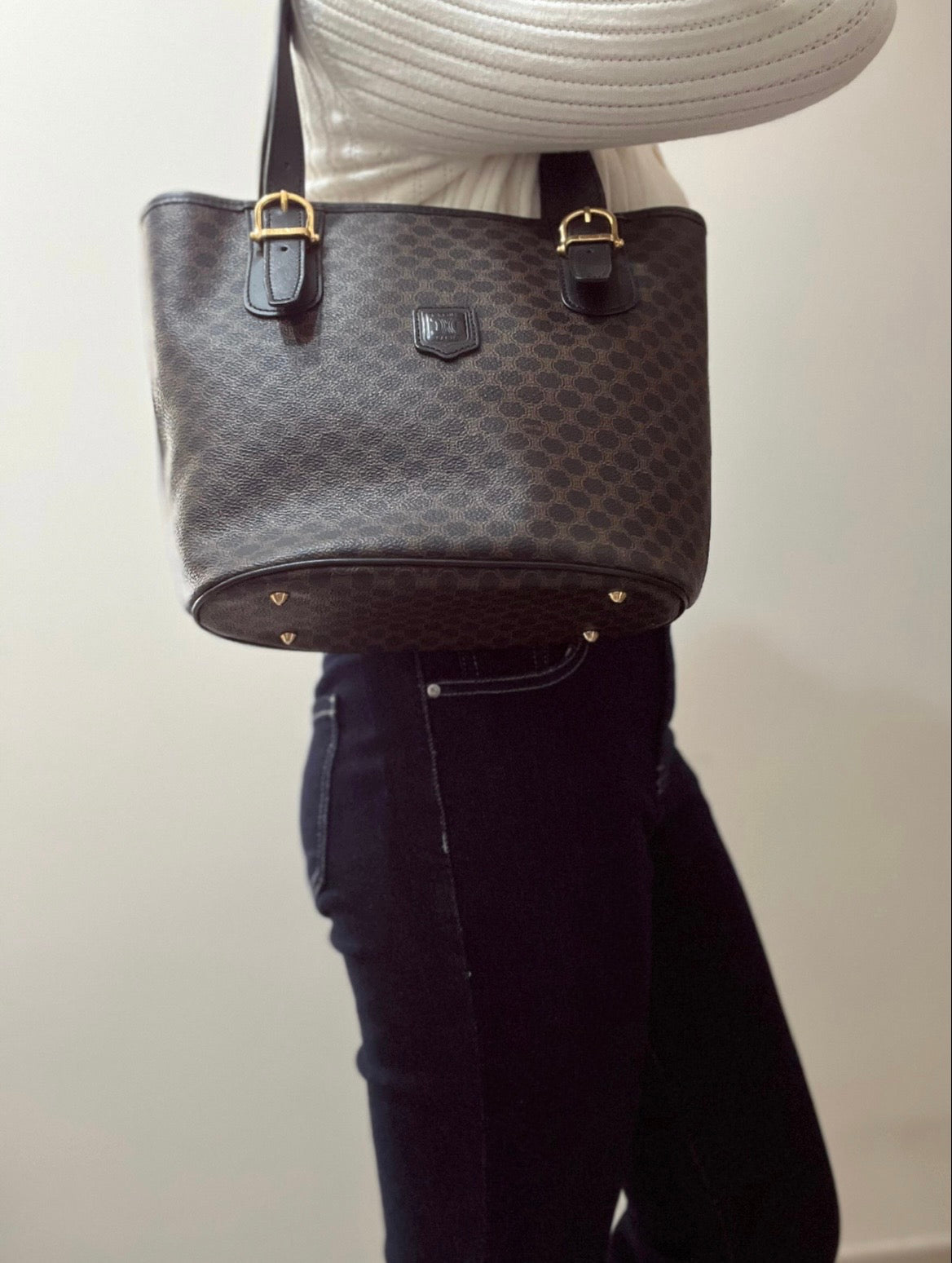 Vintage Celine Tote Bag