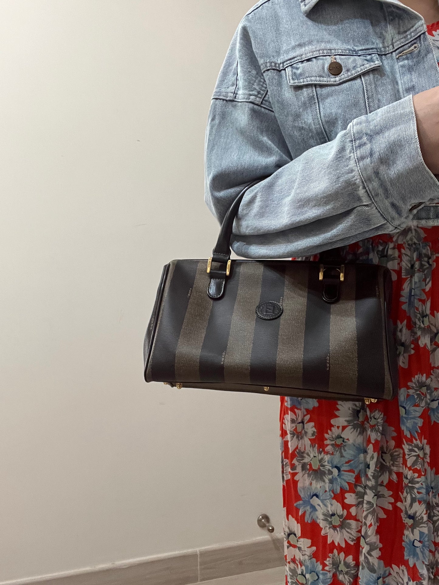 Vintage Fendi Boston Bag