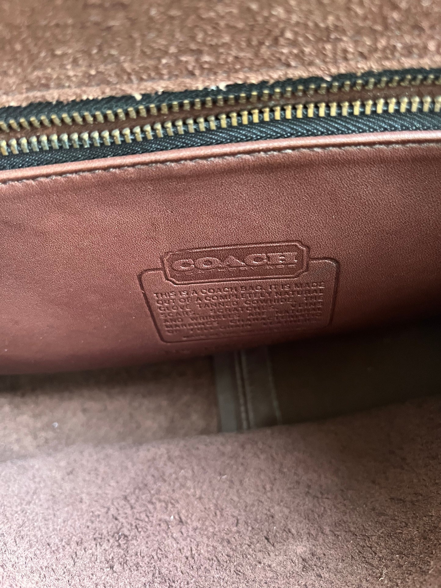 Vintage Coach 2-way Bag