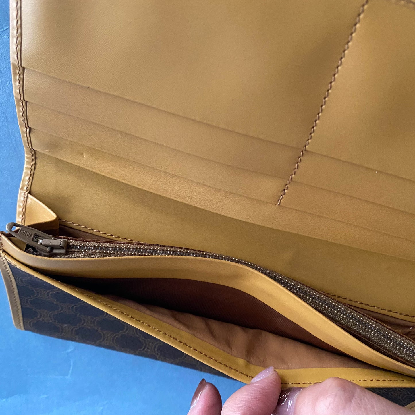 Vintage Celine Long Wallet