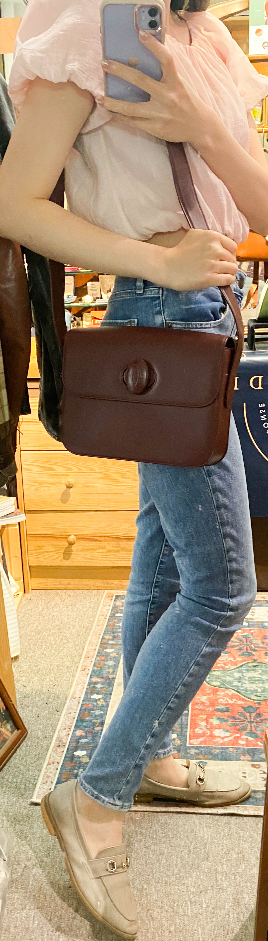 Vintage Cartier Crossbody Bag