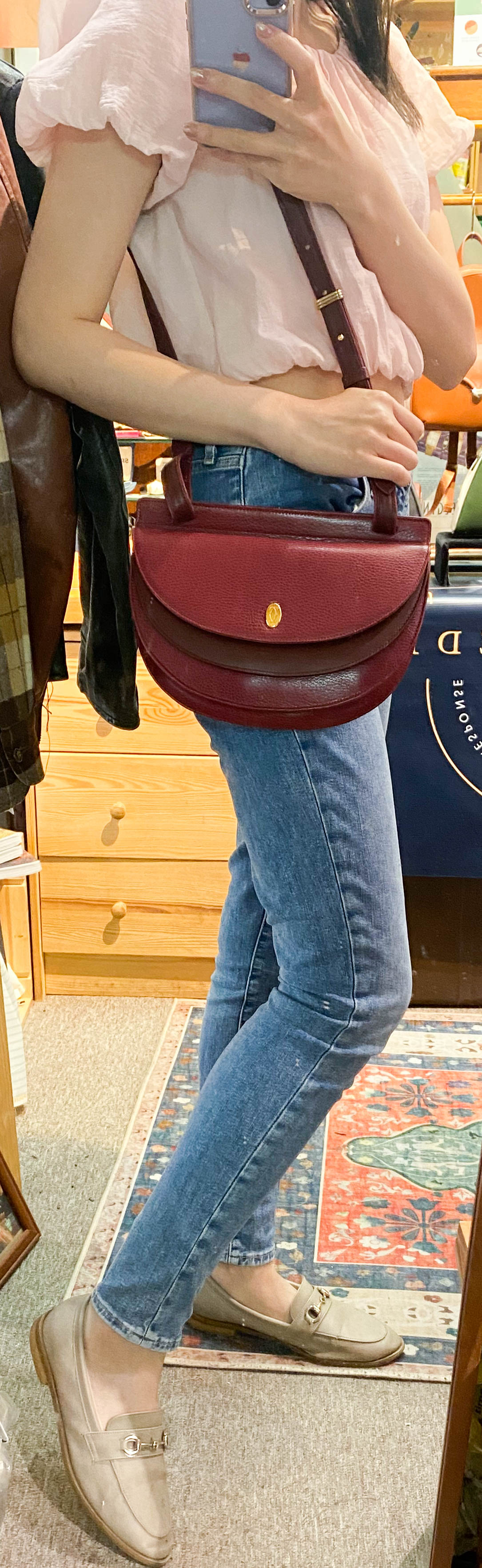 Vintage Cartier Crossbody Bag