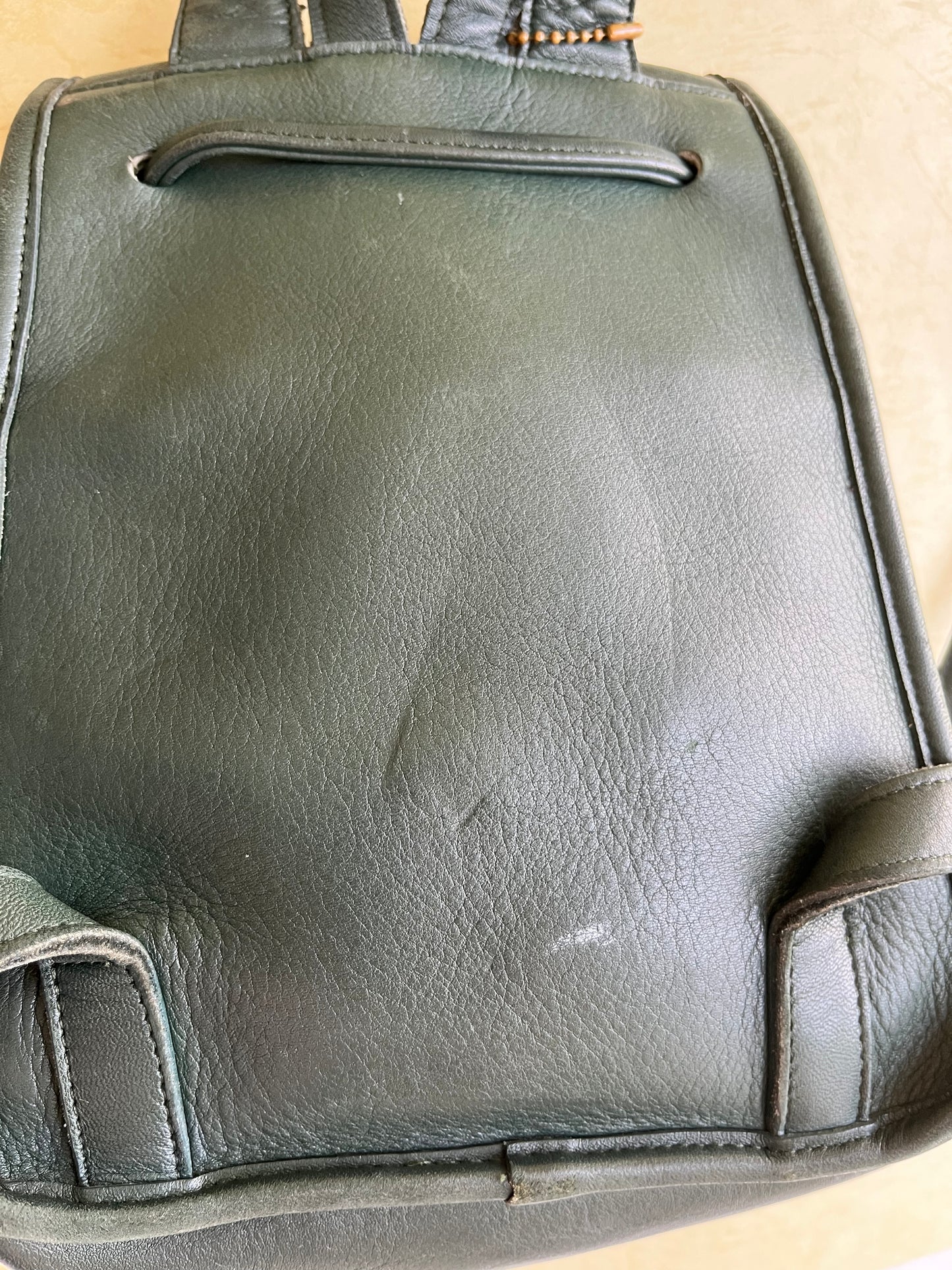 Vintage Coach Green Daypack