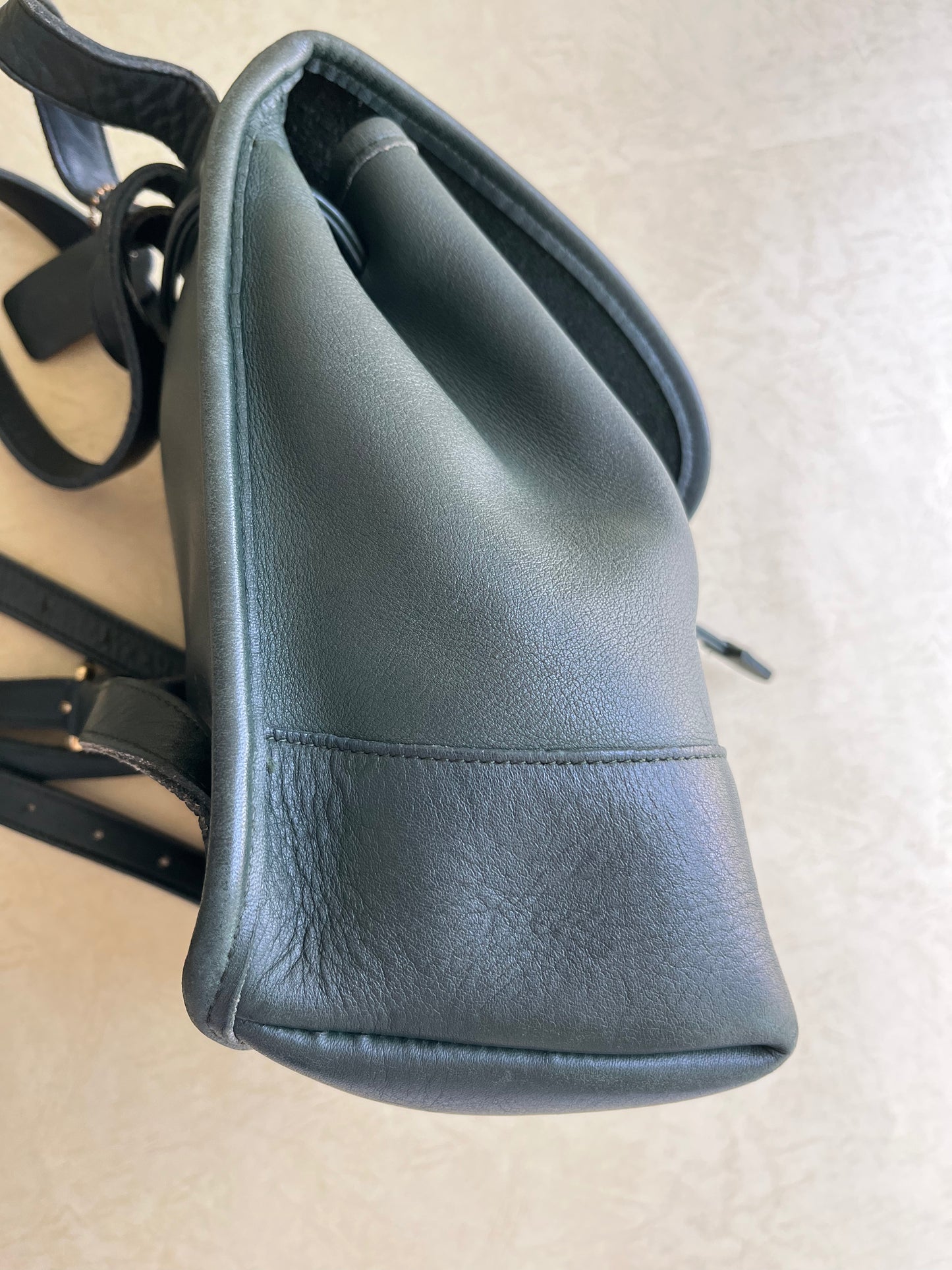 Vintage Coach Green Daypack