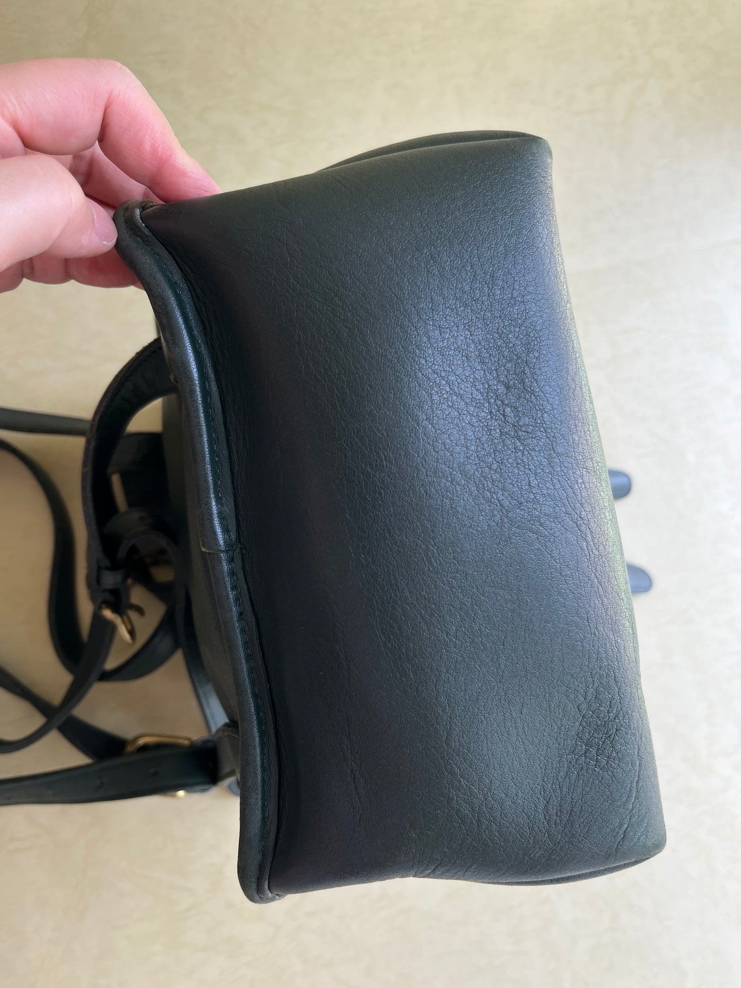 Vintage Coach Green Daypack