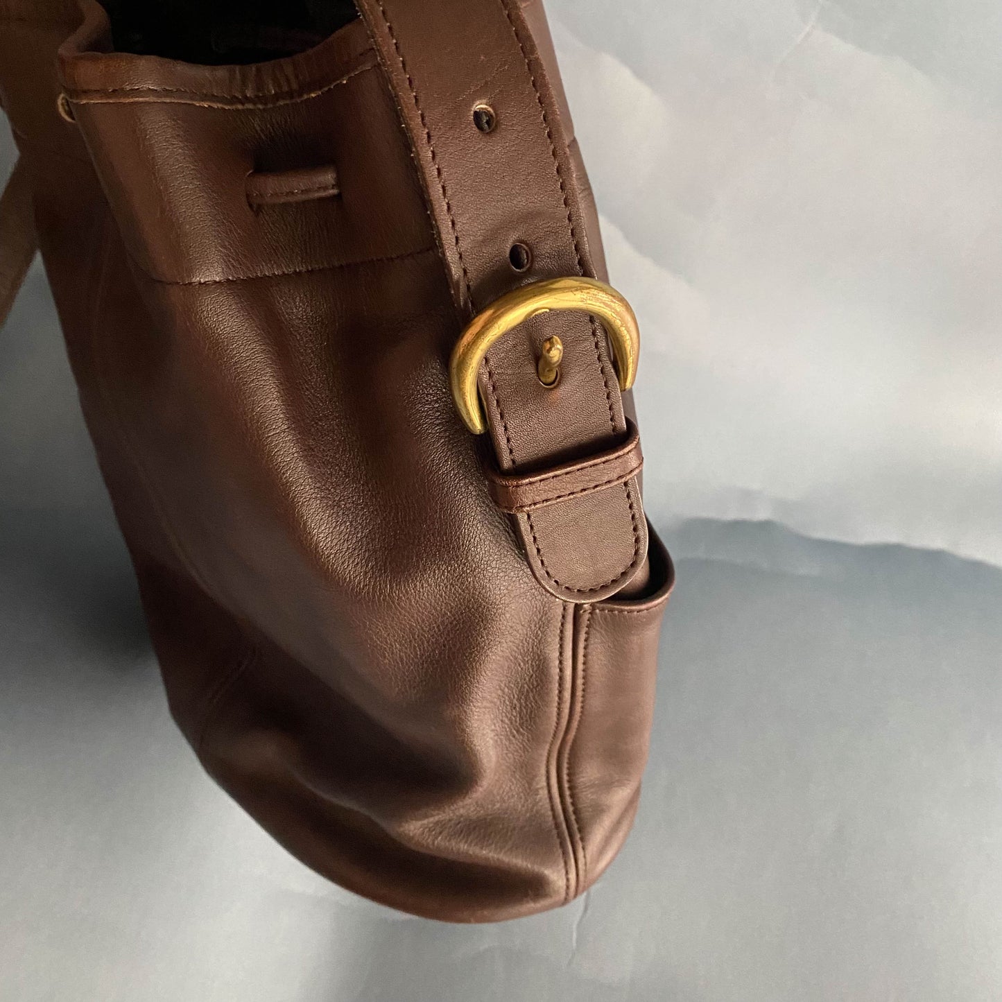 Vintage Coach Bucket Bag