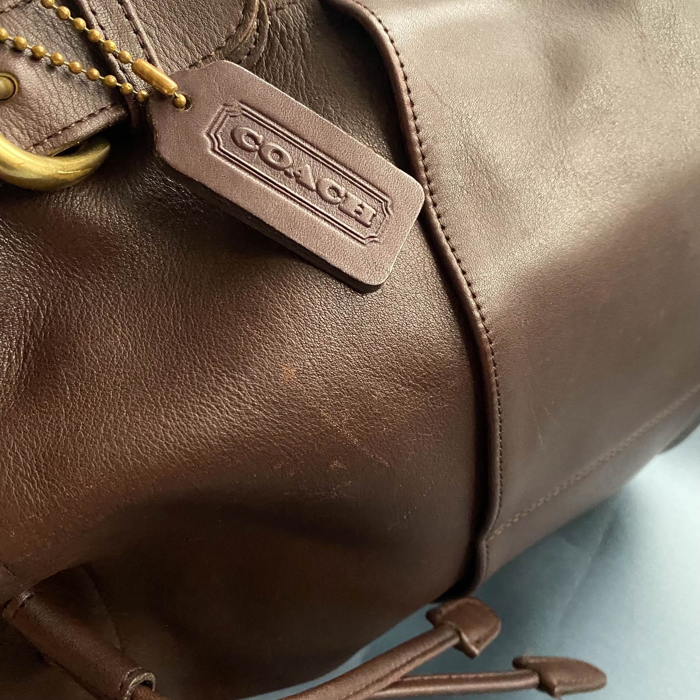Vintage Coach Bucket Bag