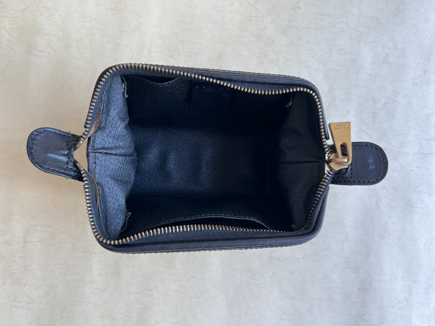Vintage Celine Pouch(Blk, size:s)