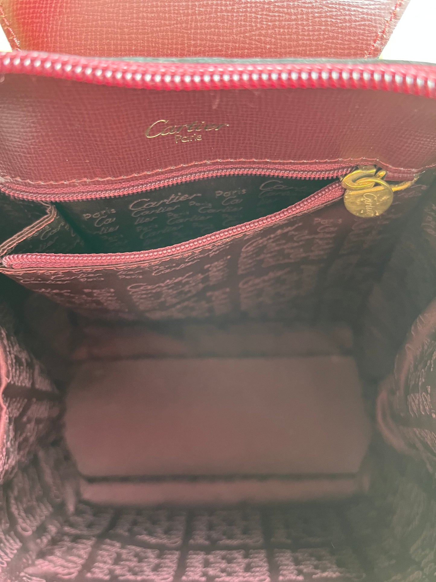 Vintage Cartier Backpack
