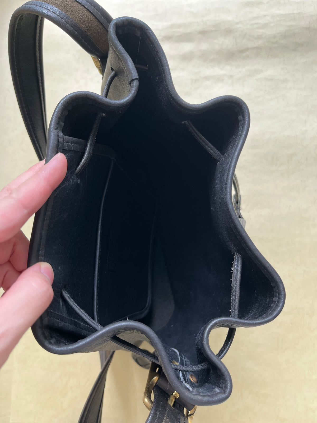 Vintage Coach Bucket Bag
