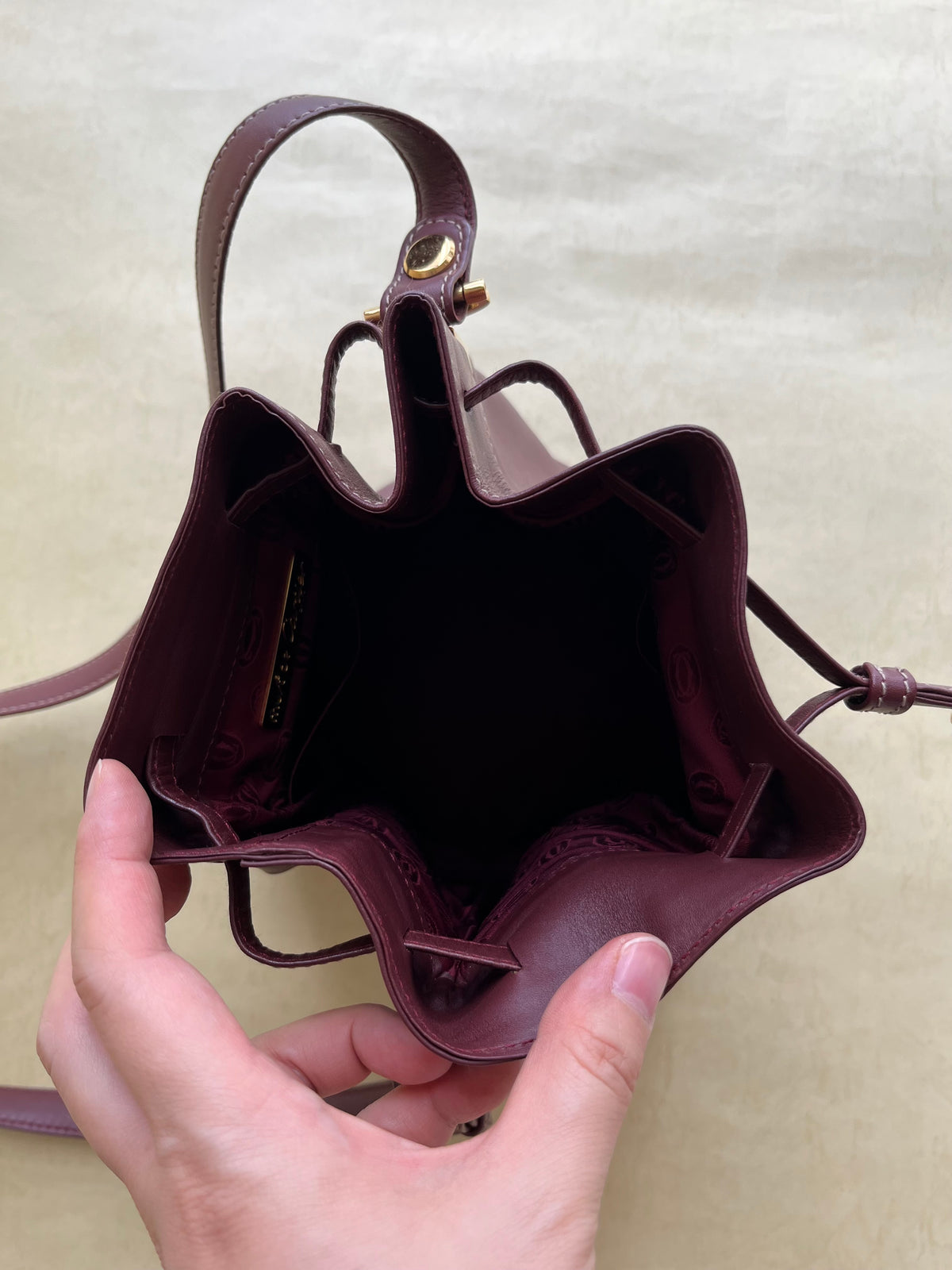 Vintage Cartier Bucket Bag