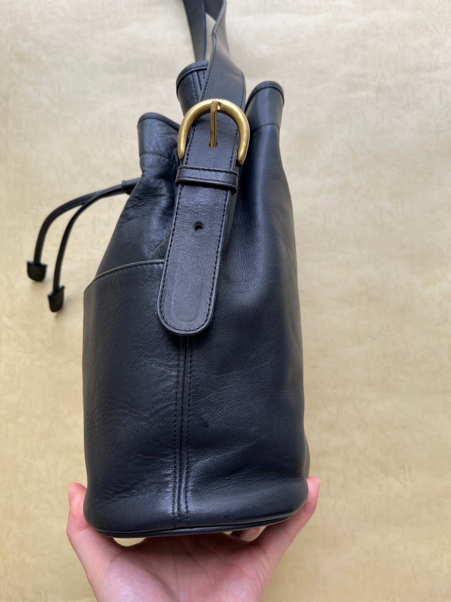 Vintage Coach Bucket Bag