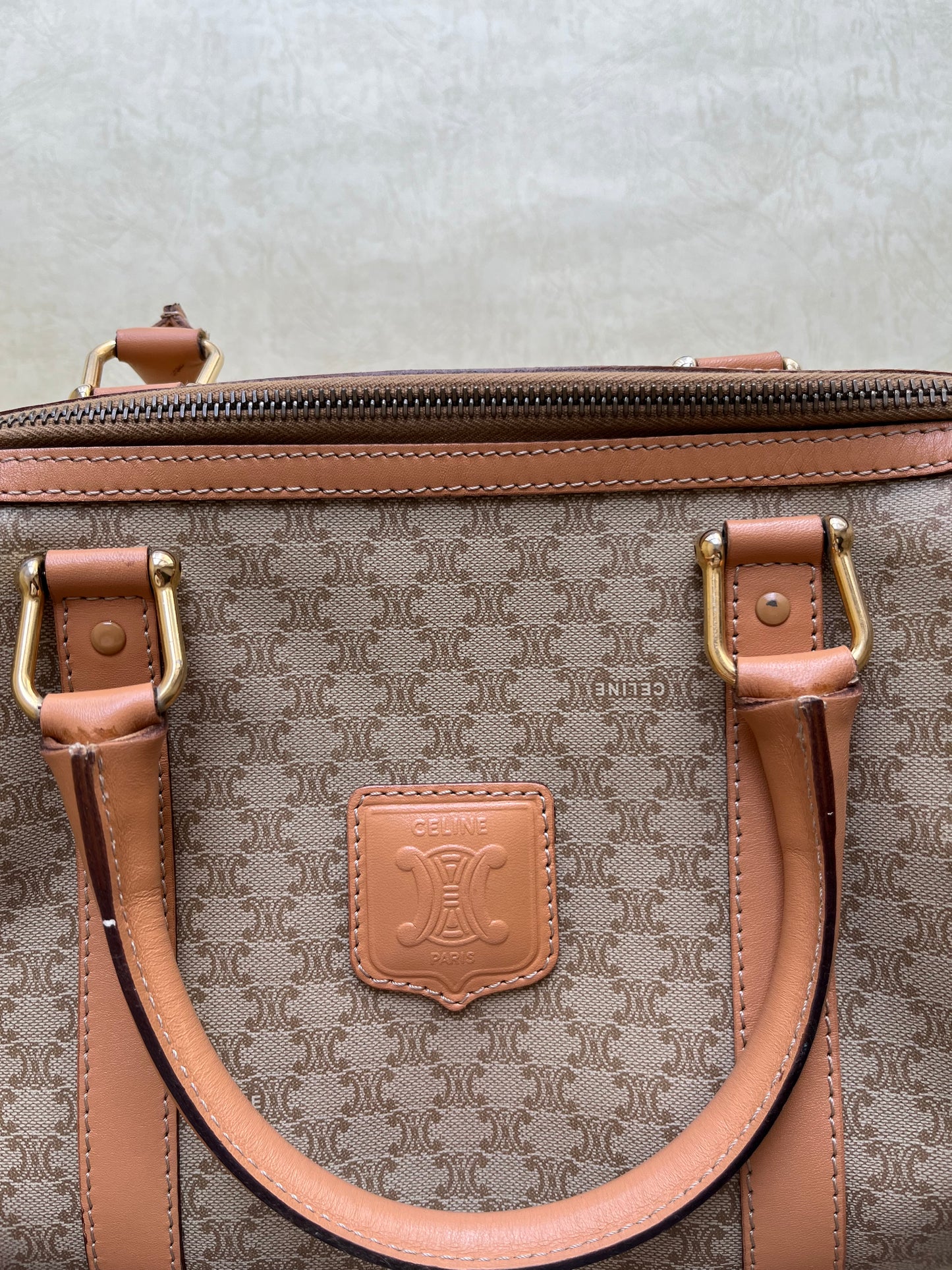 Vintage Celine Boston Bag