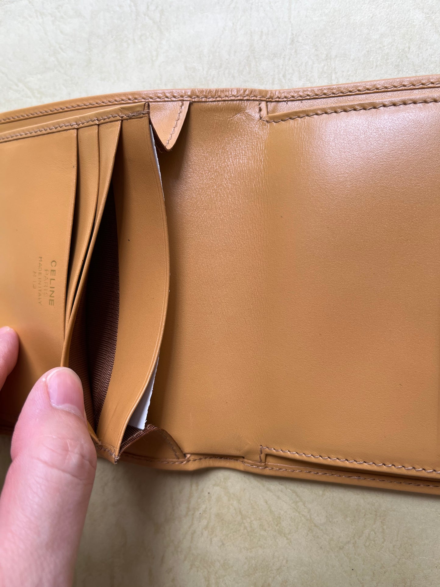 Vintage Celine Short Wallet
