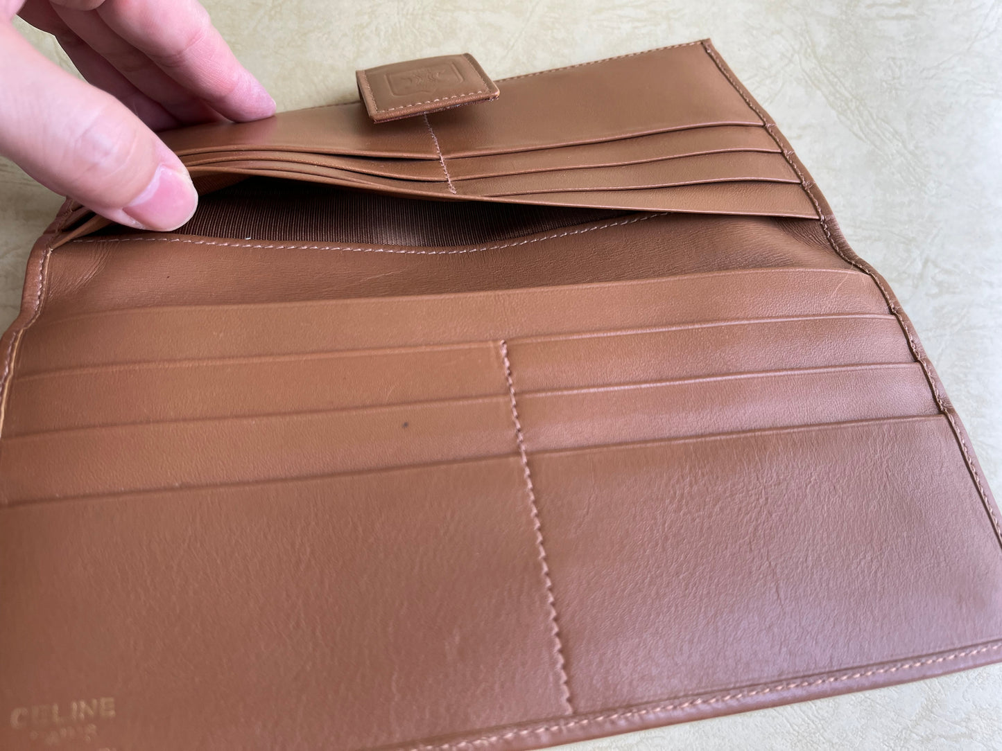 Vintage Celine Long Wallet