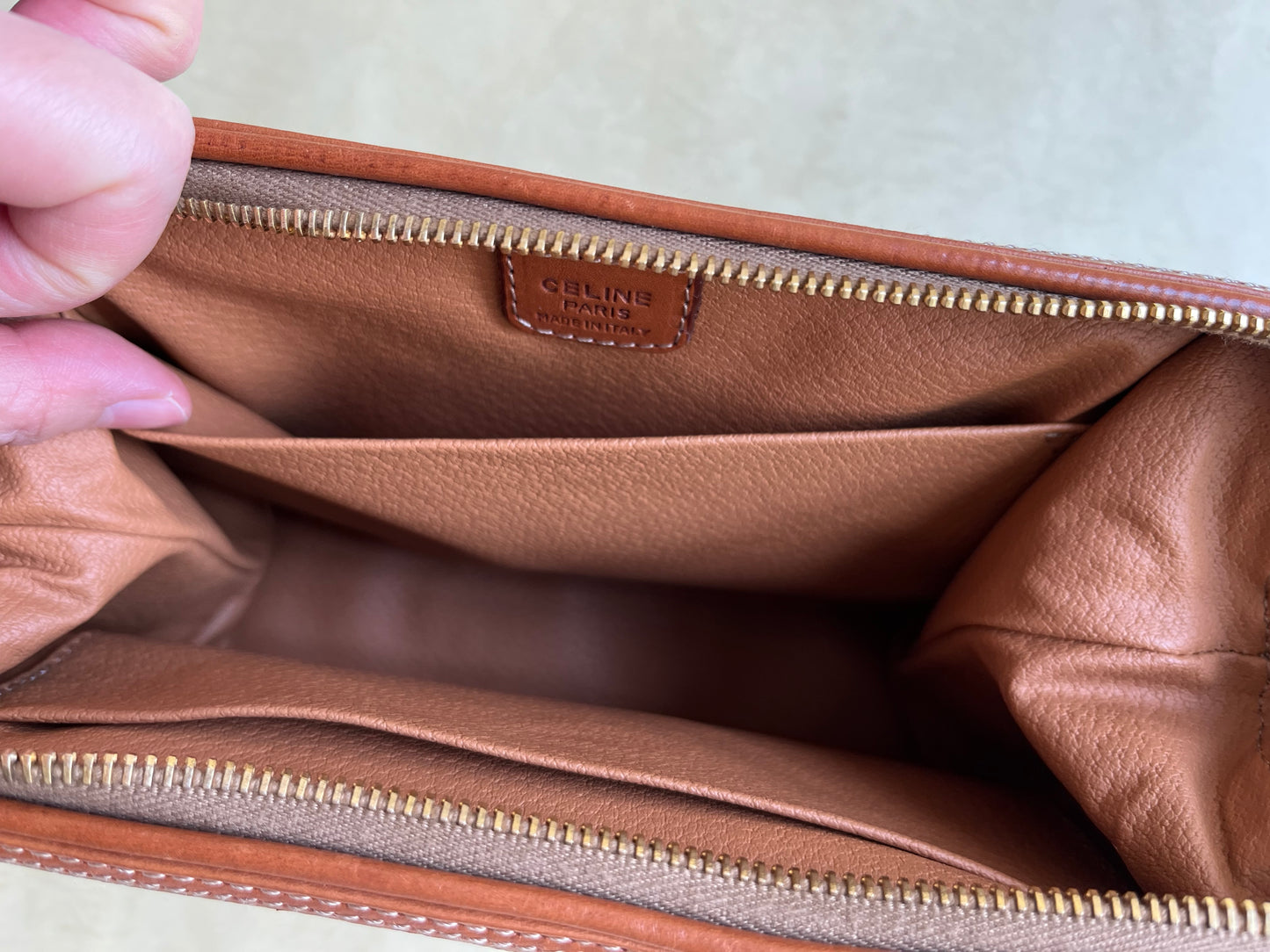 Vintage Celine Pouch (size: M)